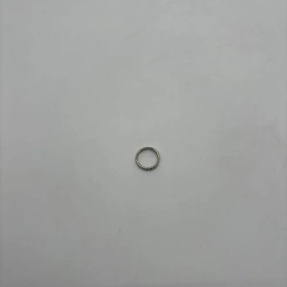 Yasuko Azuma Sterling Silver & Diamond Flow 2 Band